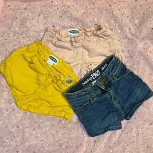 2T girls shorts bundle